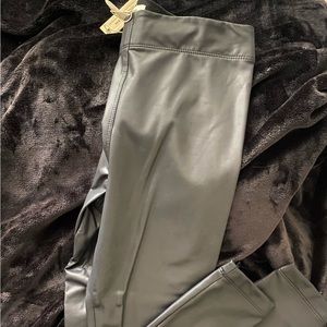 Faux Leather Leggings